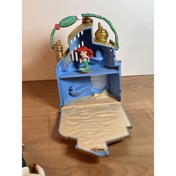 Disney Little Mermaid Toy Bundle Animators Littles Castle Prince Eric - Picture 7 of 11